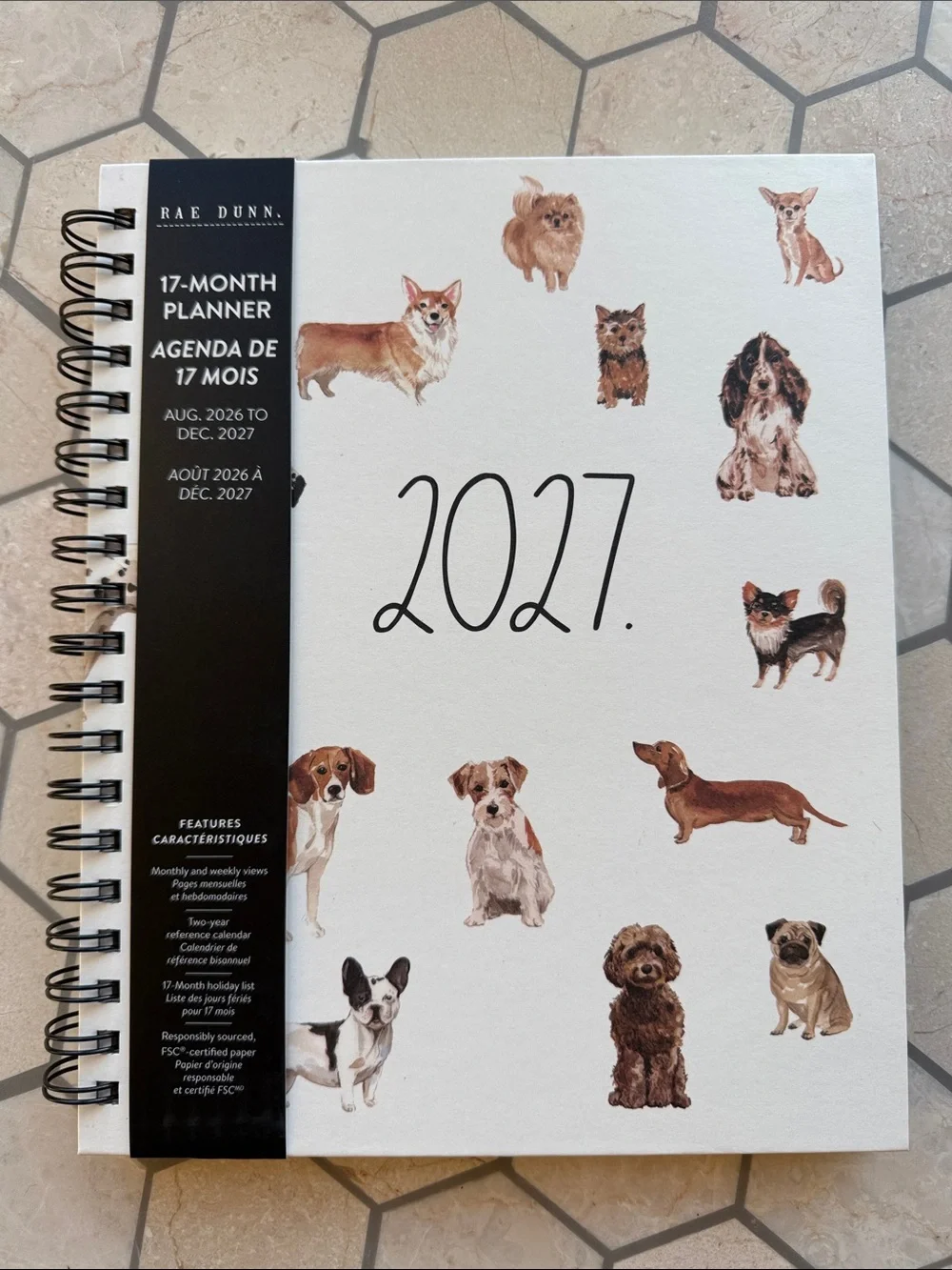 🐶 Rae Dunn 2027 Dog Planner Calendar 🐾